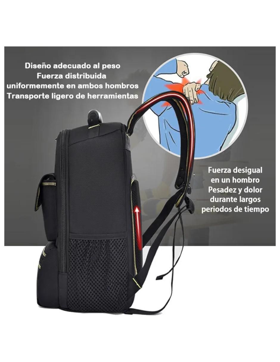 Mochila de herramientas 5 compartimentos 4