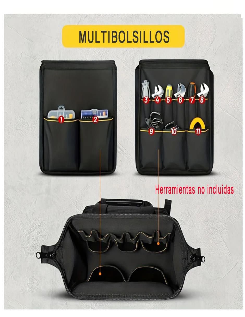 Mochila de herramientas 5 compartimentos 6