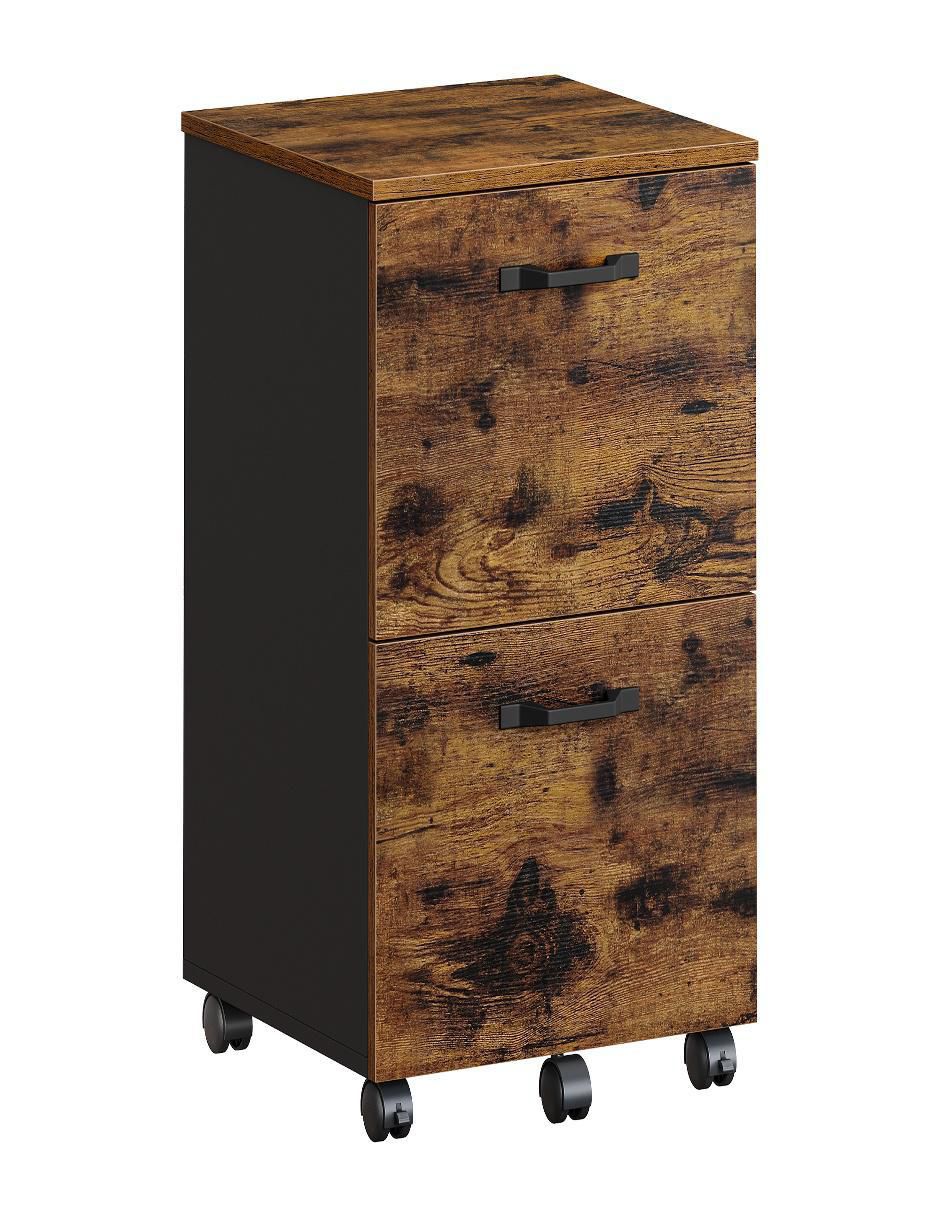 Gabinete armable Karsen de madera con metal Gabinete armable Karsen de madera con metal