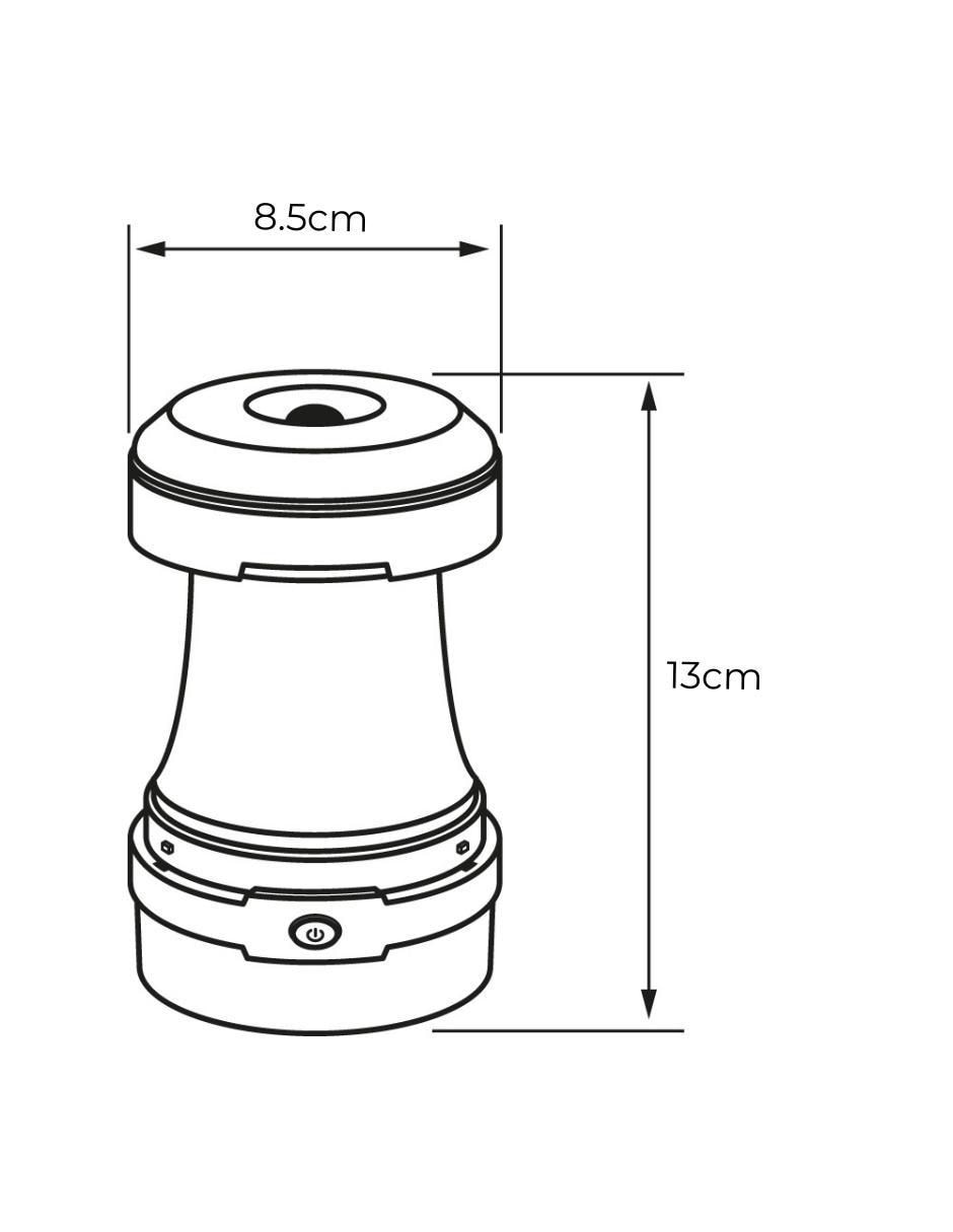 Linterna de mano 3SOLLED25VCD65N Camper 6