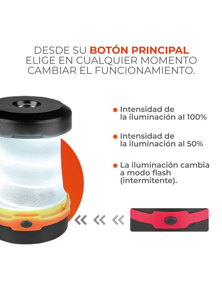Linterna de mano 3SOLLED25VCD65N Camper 3