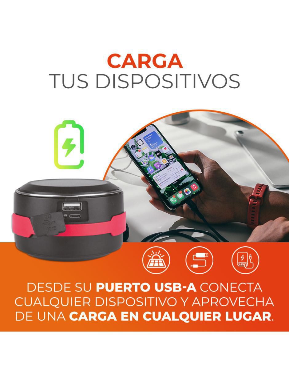 Linterna de mano 3SOLLED25VCD65N Camper 4