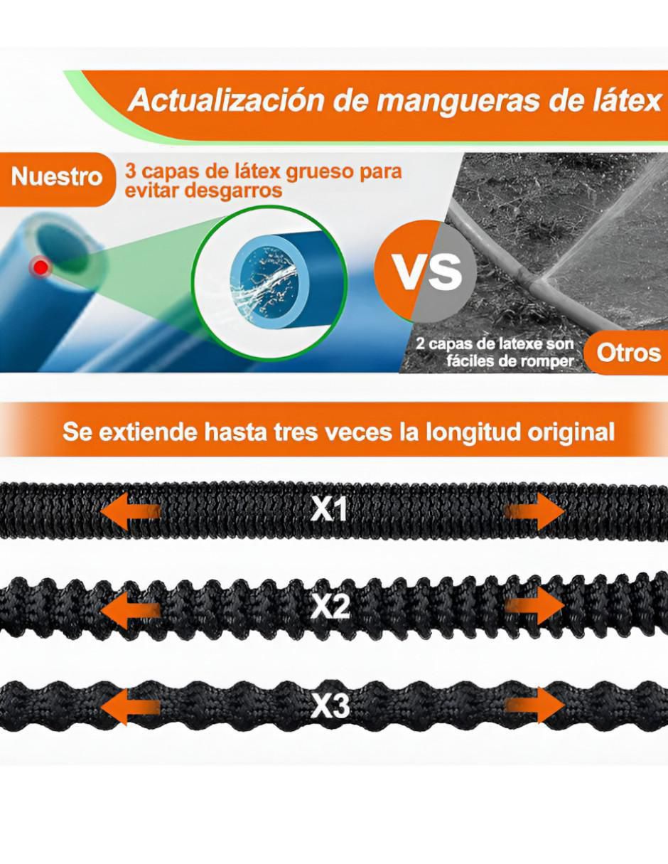 Manguera expandible 1500 cm 2