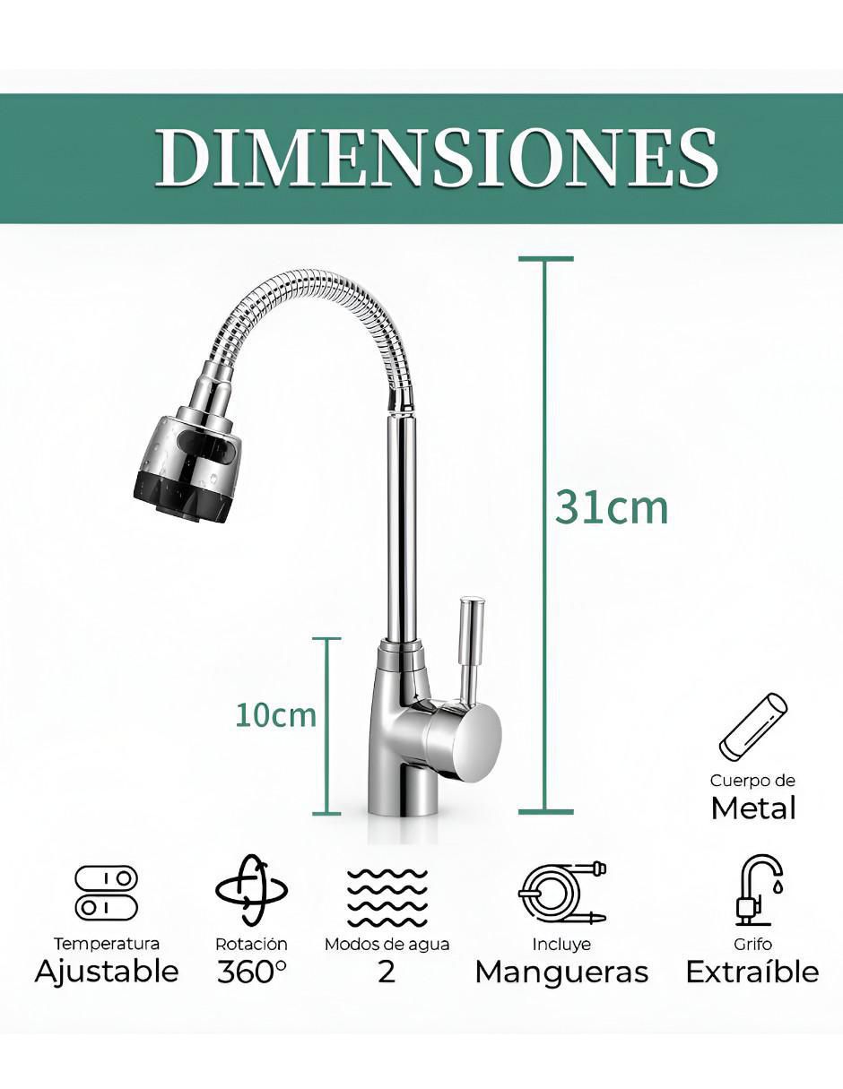 Monomando para cocina 5