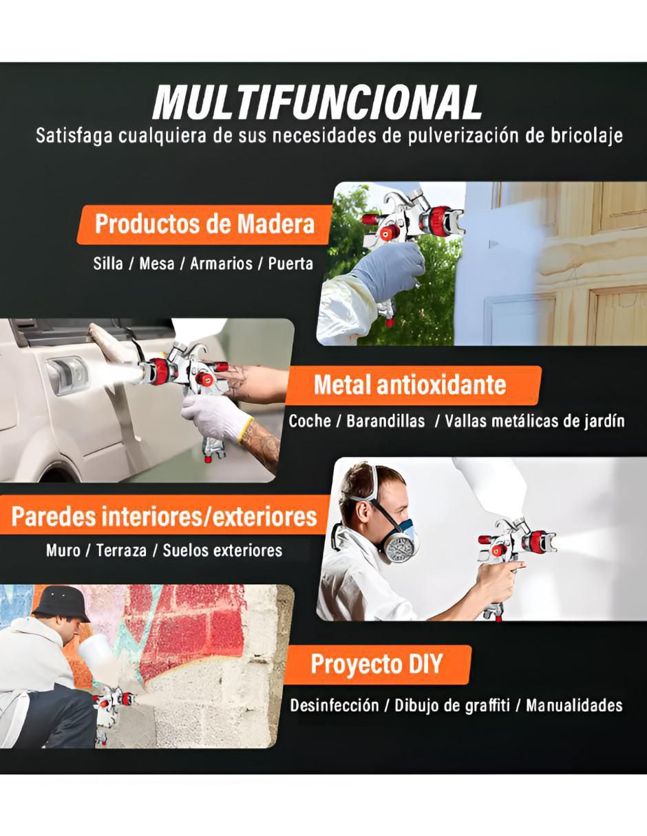 Pistola para pintar XTLLAR3018 4