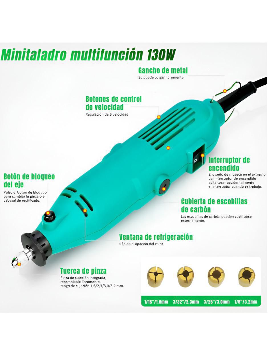 Set taladro XTLLAR3031 de 110 - 120 V 4