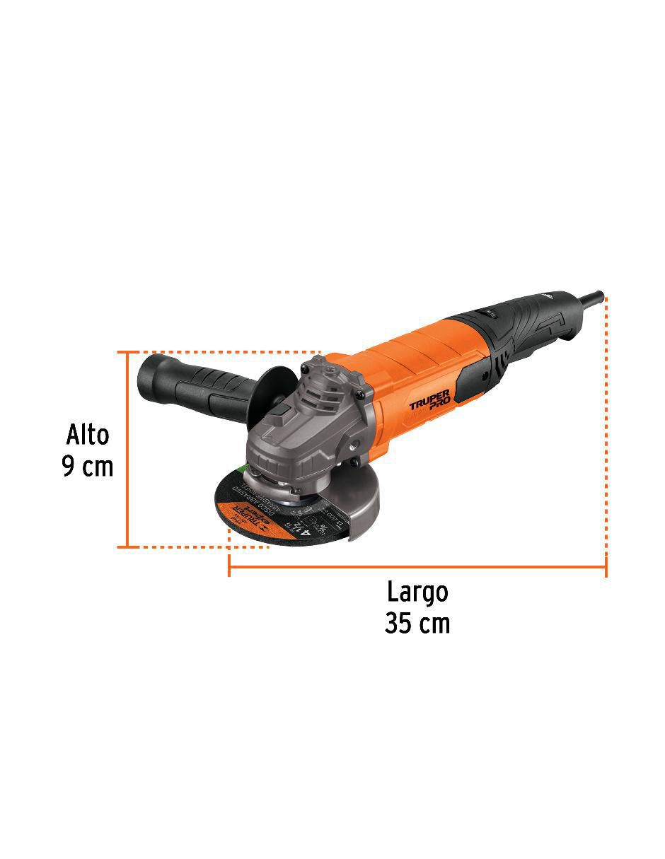 Esmeril angular 120-240 V 3