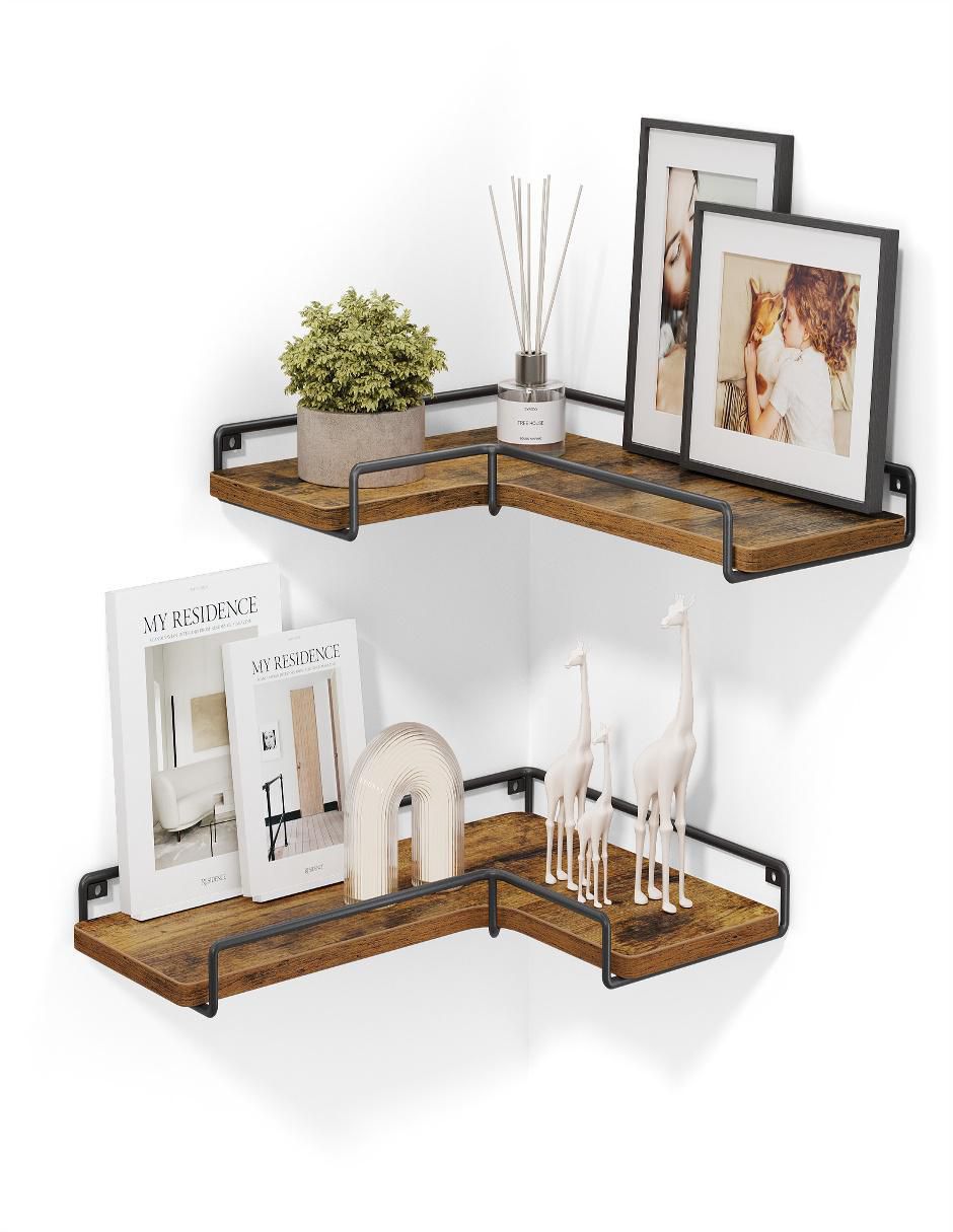Estante de madera con metal Colex MLLS831B01 3