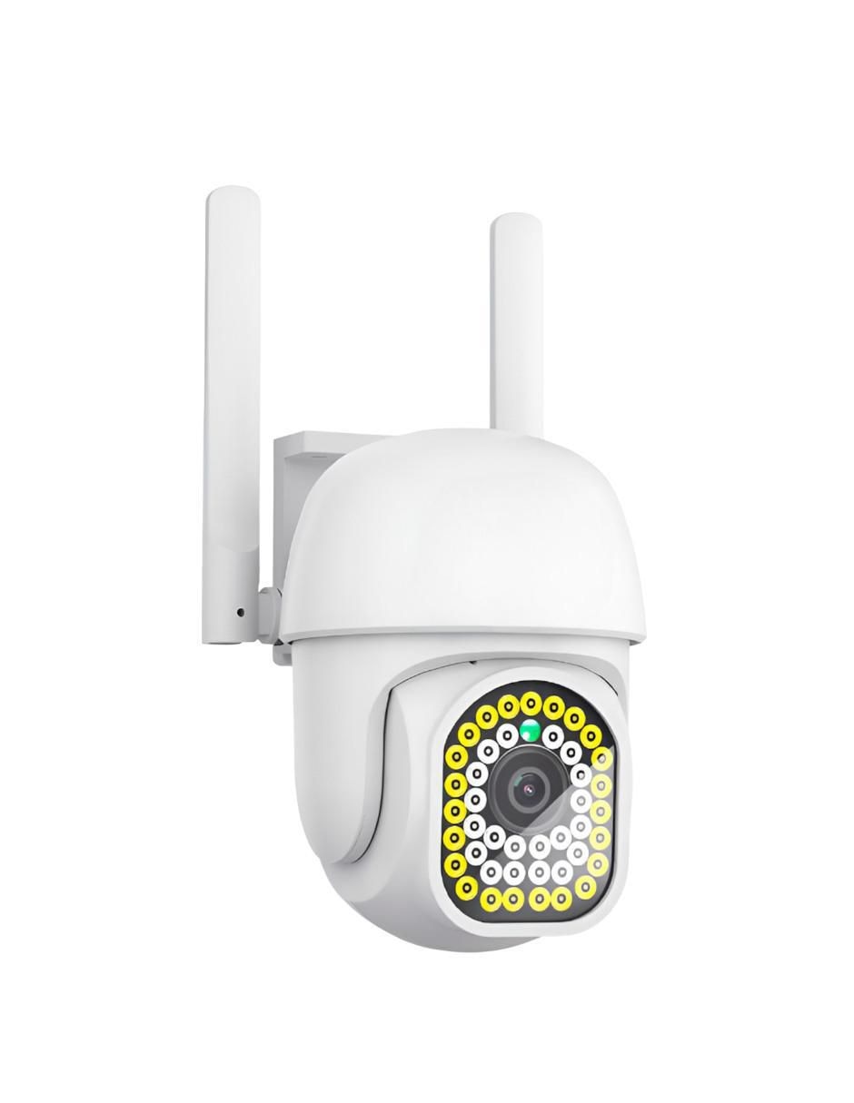 Cámara individual de seguridad inalámbrica Full HD 360° con capacidad para grabar visión nocturna para interior y exterior