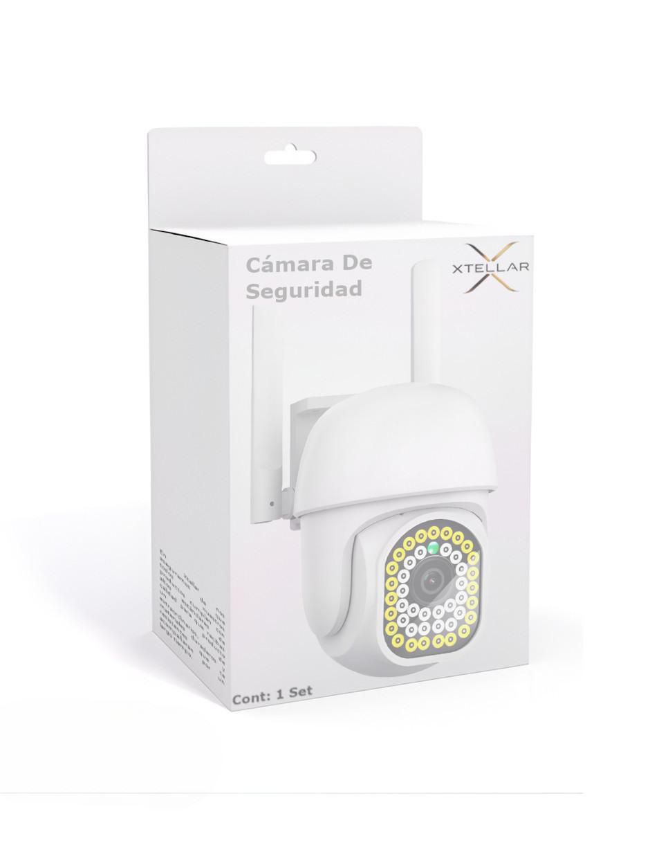 Cámara individual de seguridad inalámbrica Full HD 360° con capacidad para grabar visión nocturna para interior y exterior 5