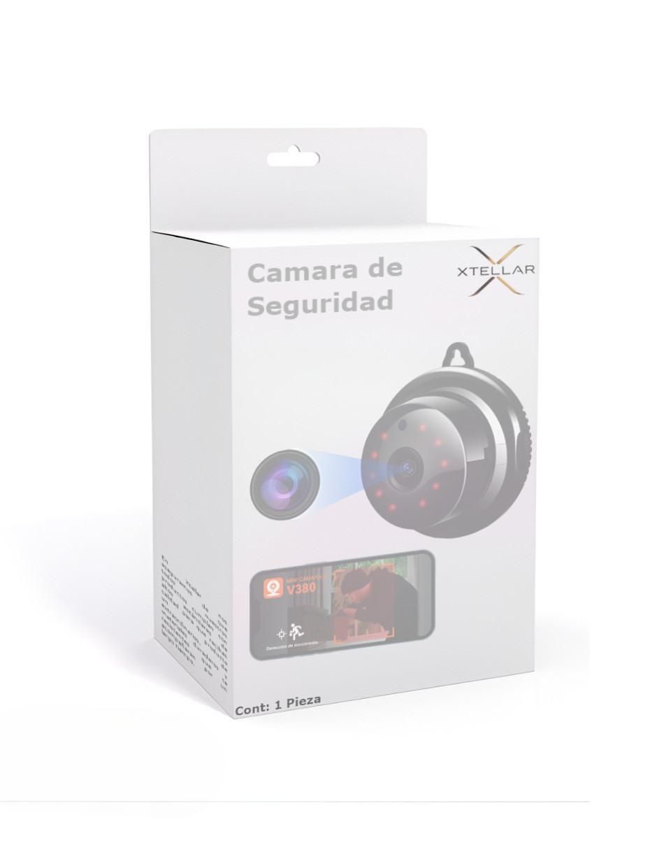 Cámara individual de seguridad inalámbrica Full HD 110° con capacidad para grabar visión nocturna para interior 5