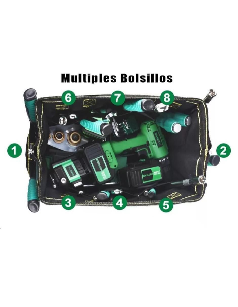 Bolsa portaherramientas para multiusos de nylon 2