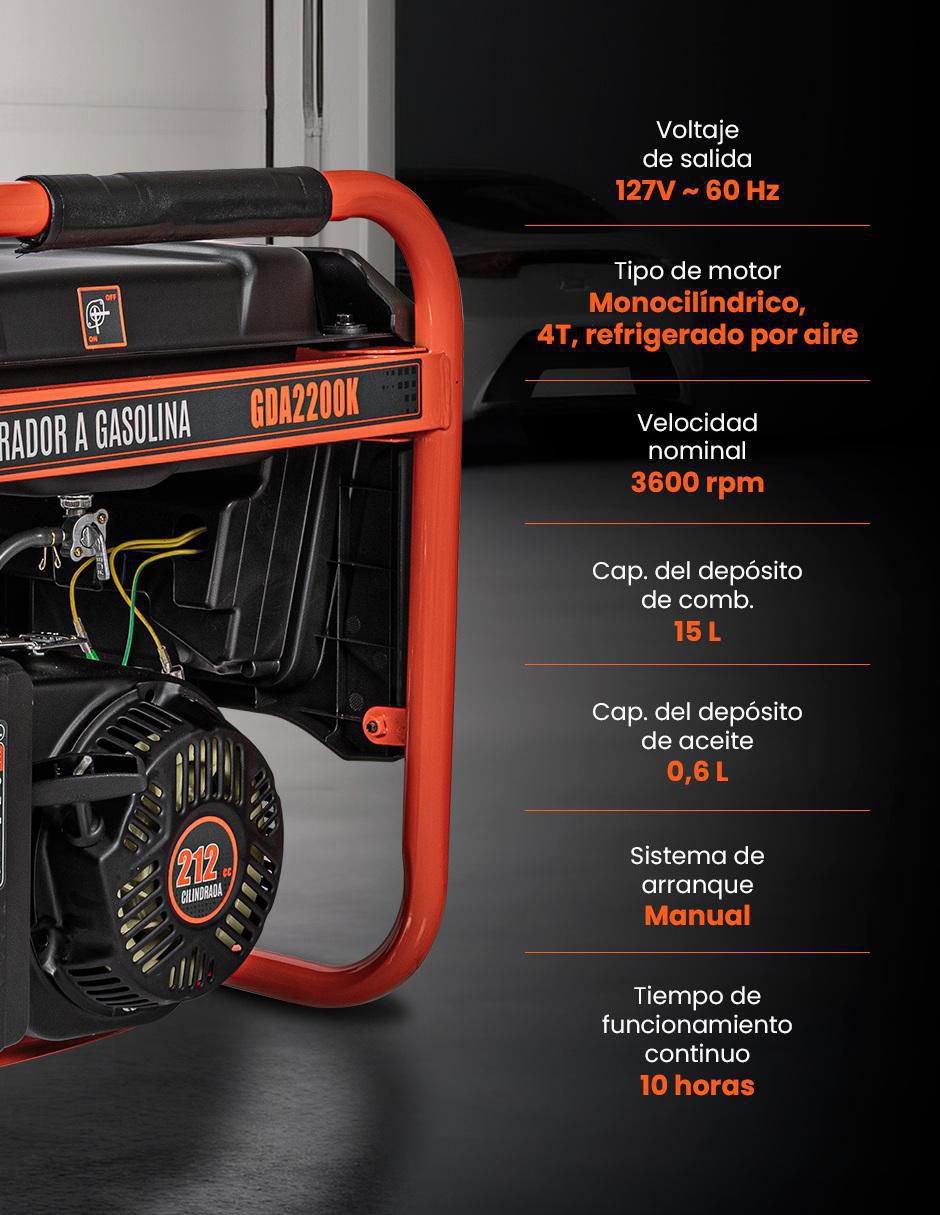 Generador de gasolina 4