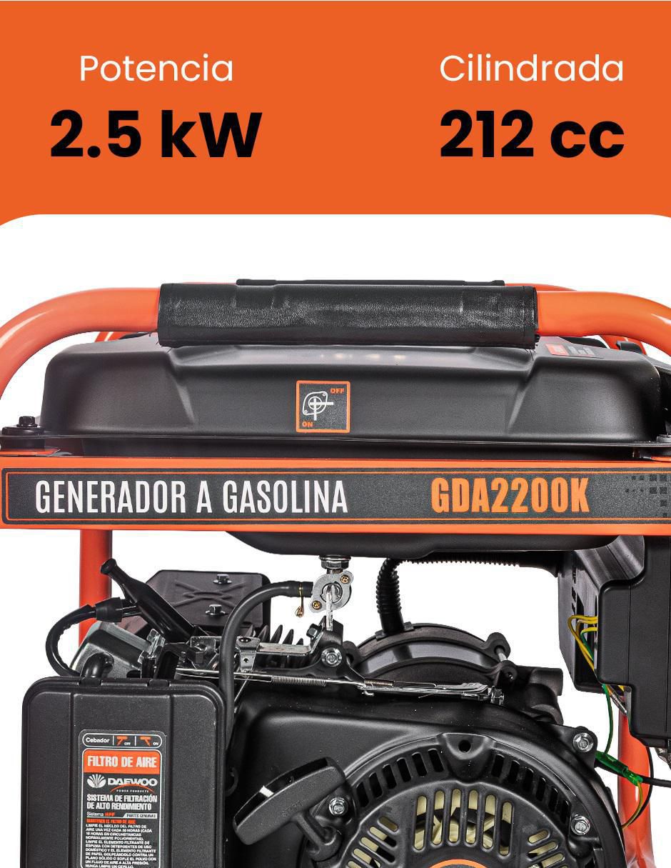Generador de gasolina 5
