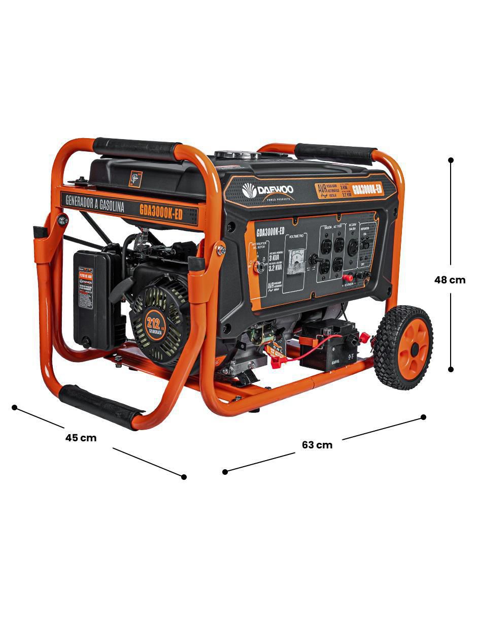 Generador de gasolina 7