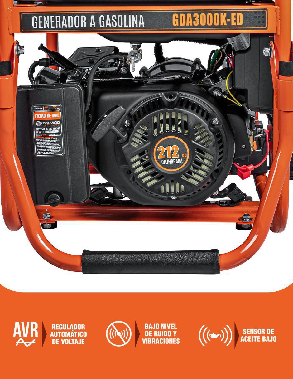 Generador de gasolina 6