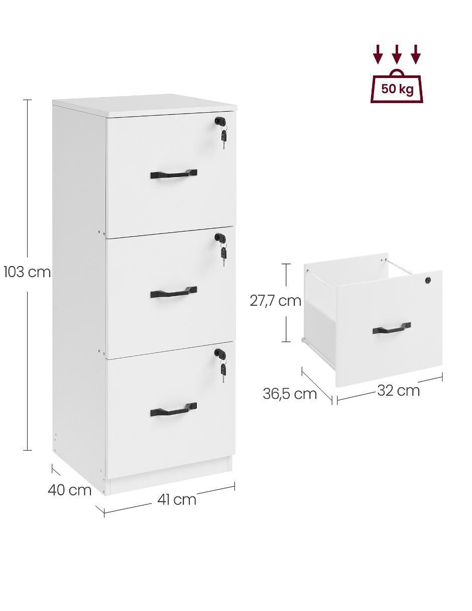 Gabinete armable Karsen de aglomerado y madera 4