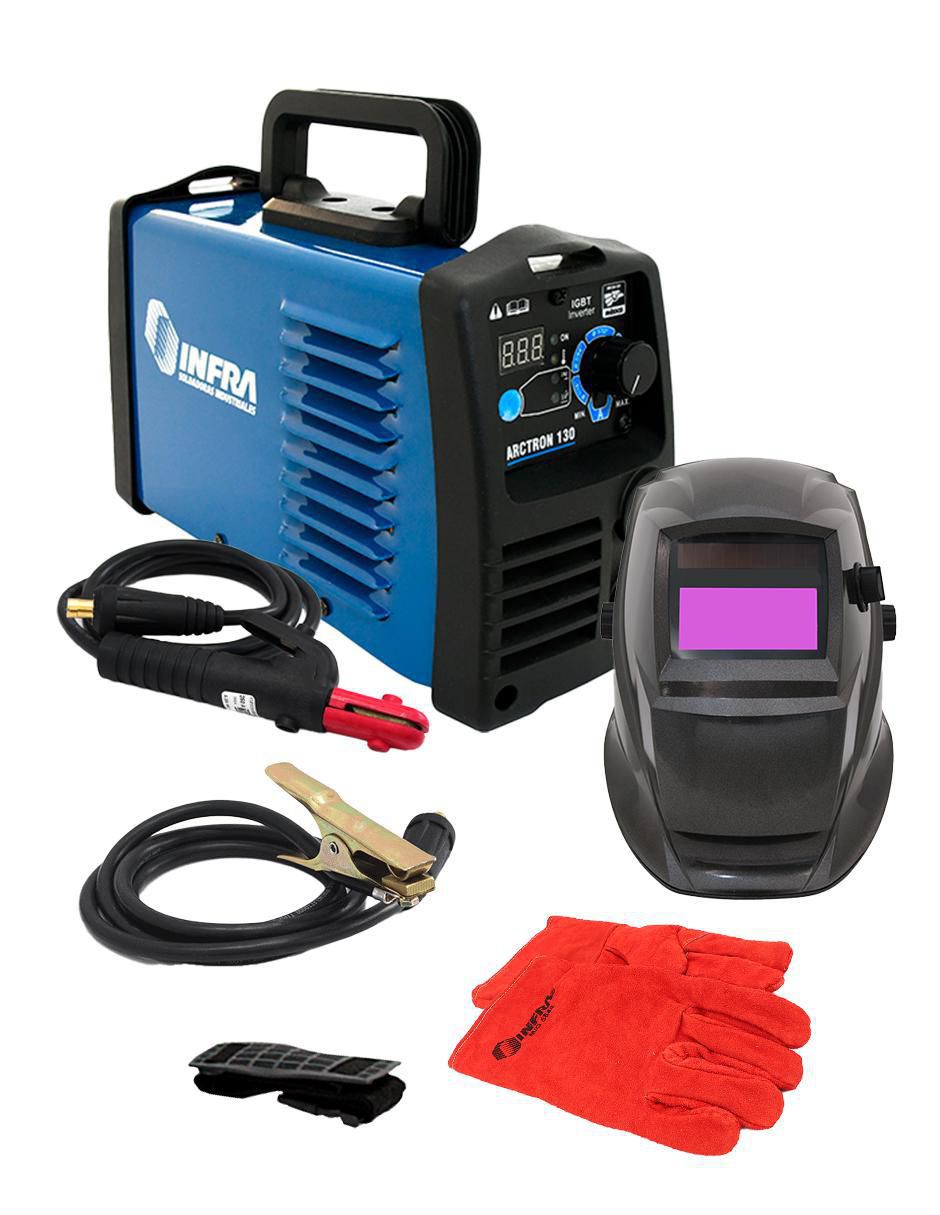 Soldadora kit Arctron 130 A Soldadora kit Arctron 130 A