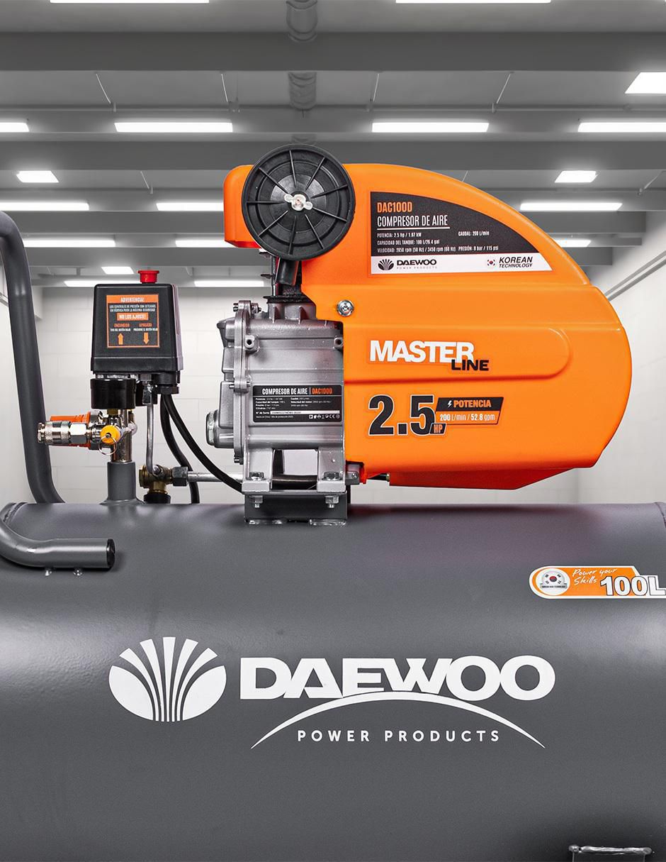 Compresor 100 L 2.5 hp 7
