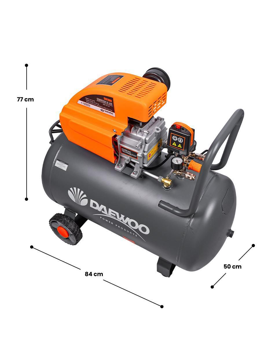 Compresor 50 l 2.5 hp 7