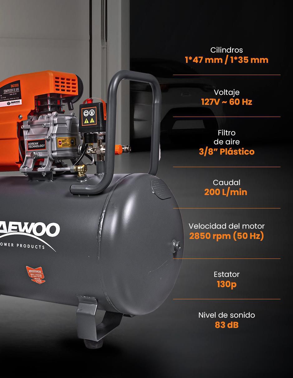 Compresor 50 l 2.5 hp 4