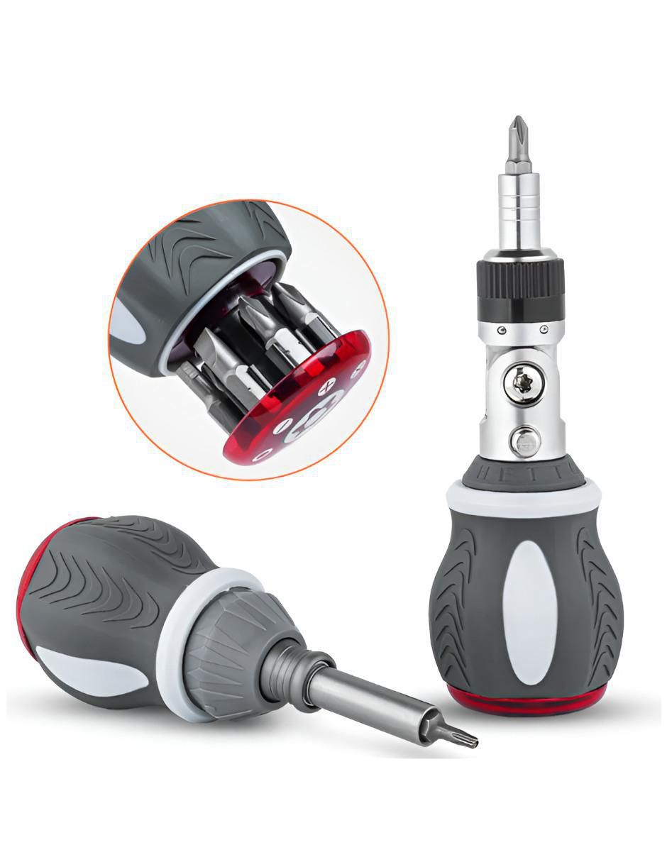Desarmador multipuntas XTLLAR3715 8 piezas 4