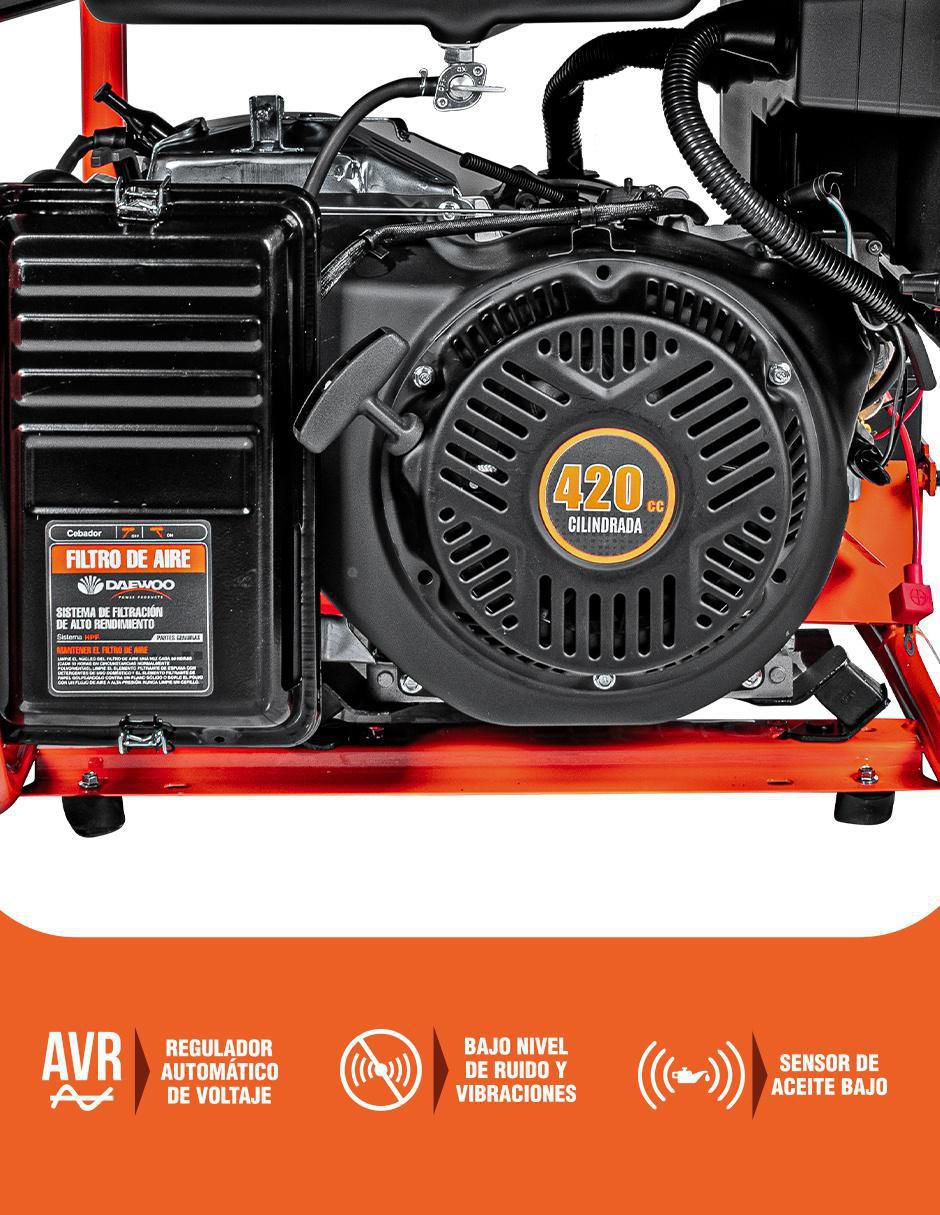 Generador de gasolina 6