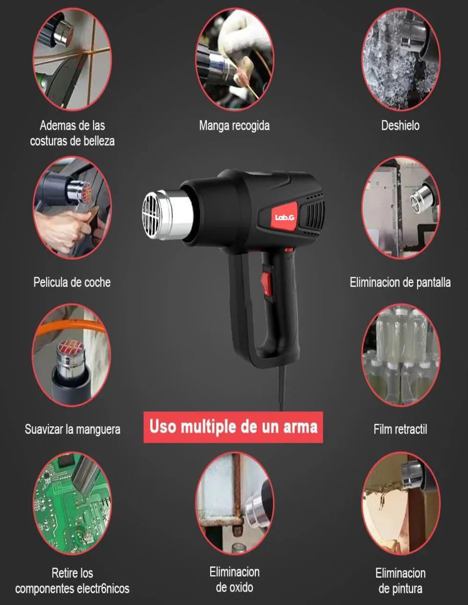 Pistola de calor de 2000 W 4