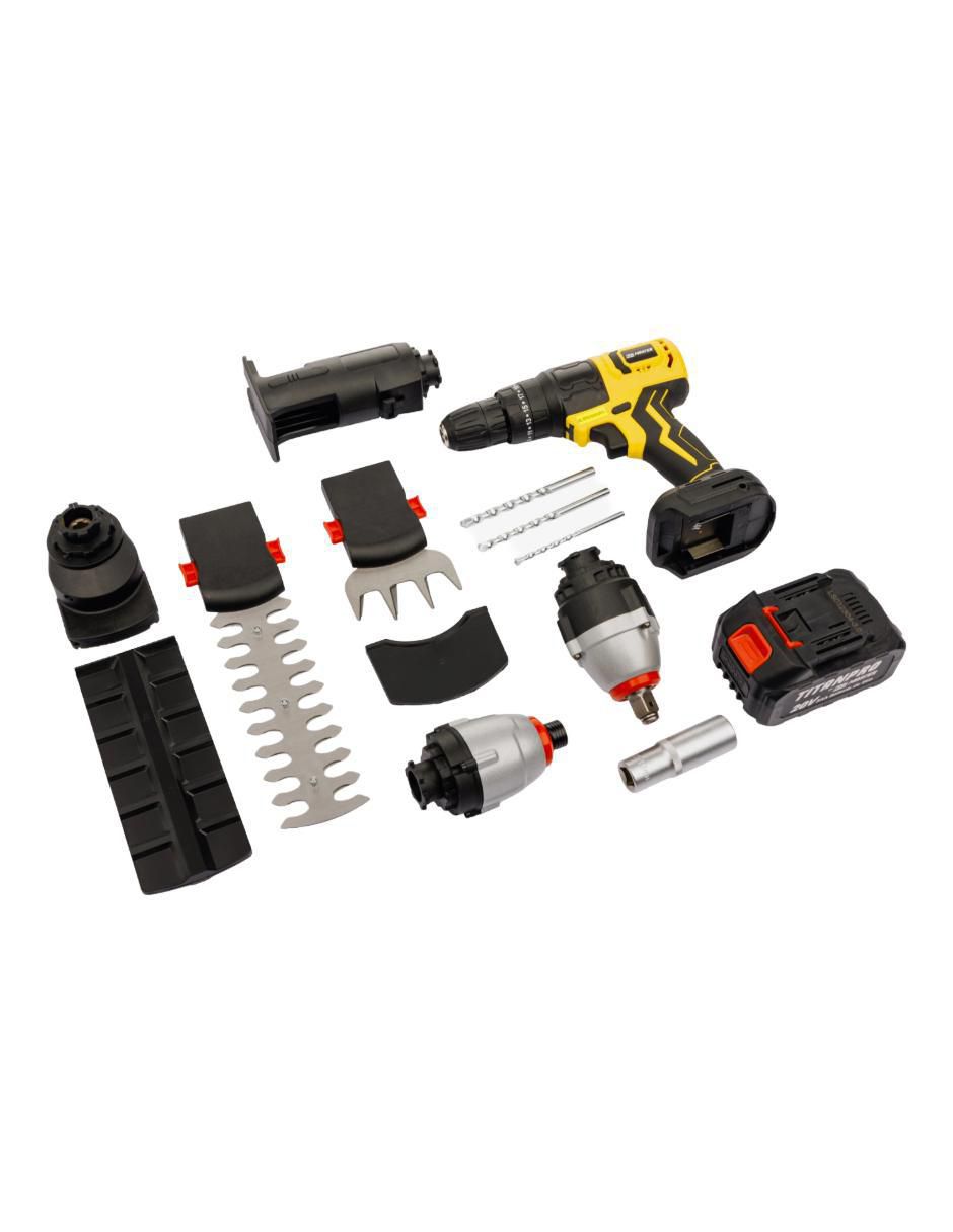 Taladro inalámbrico Titan Pro de 100-120 v 8