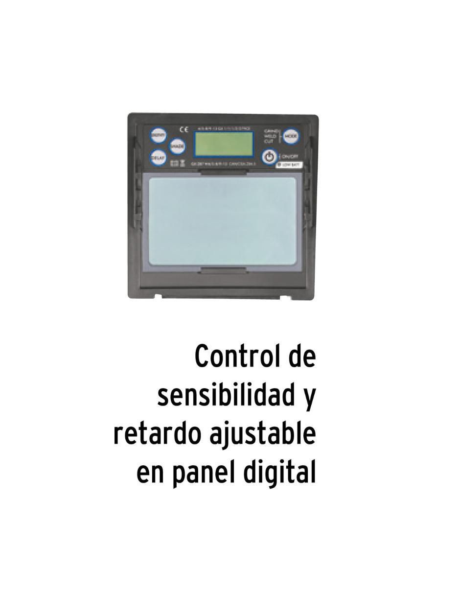 Careta para soldar Profesional Digital 5