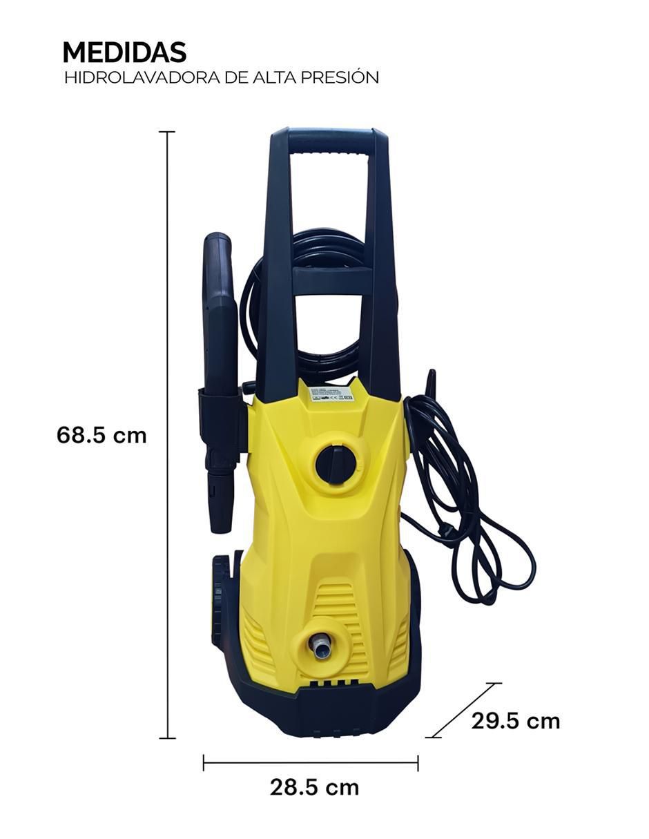 Hidrolavadora agg-hidaltpa 1700 psi 7