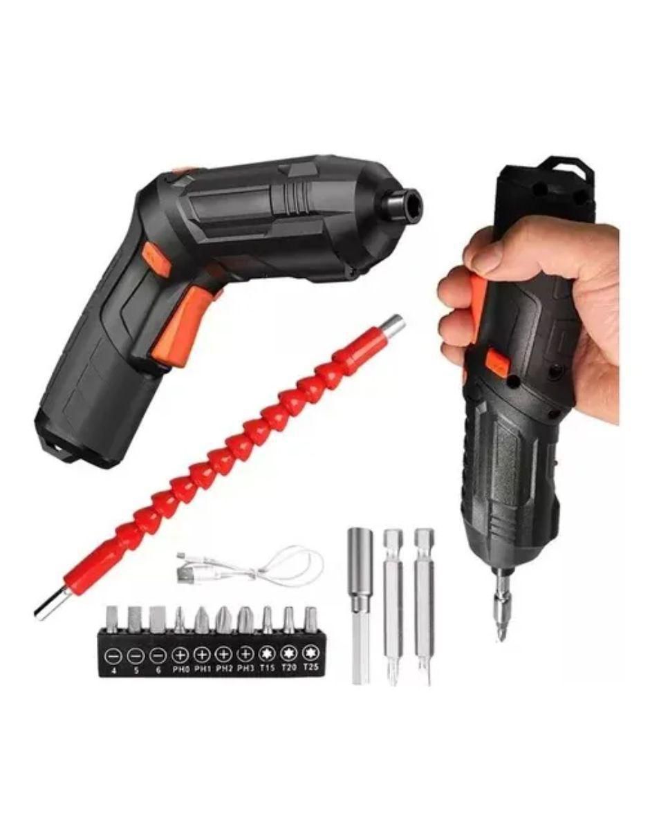 Taladro y kit de puntas inalpambrico de 100-120 V 3