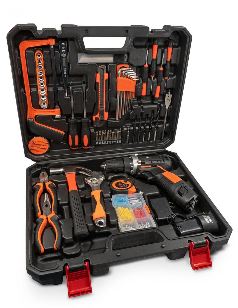 Taladro y kit de puntas 100-240 V 2