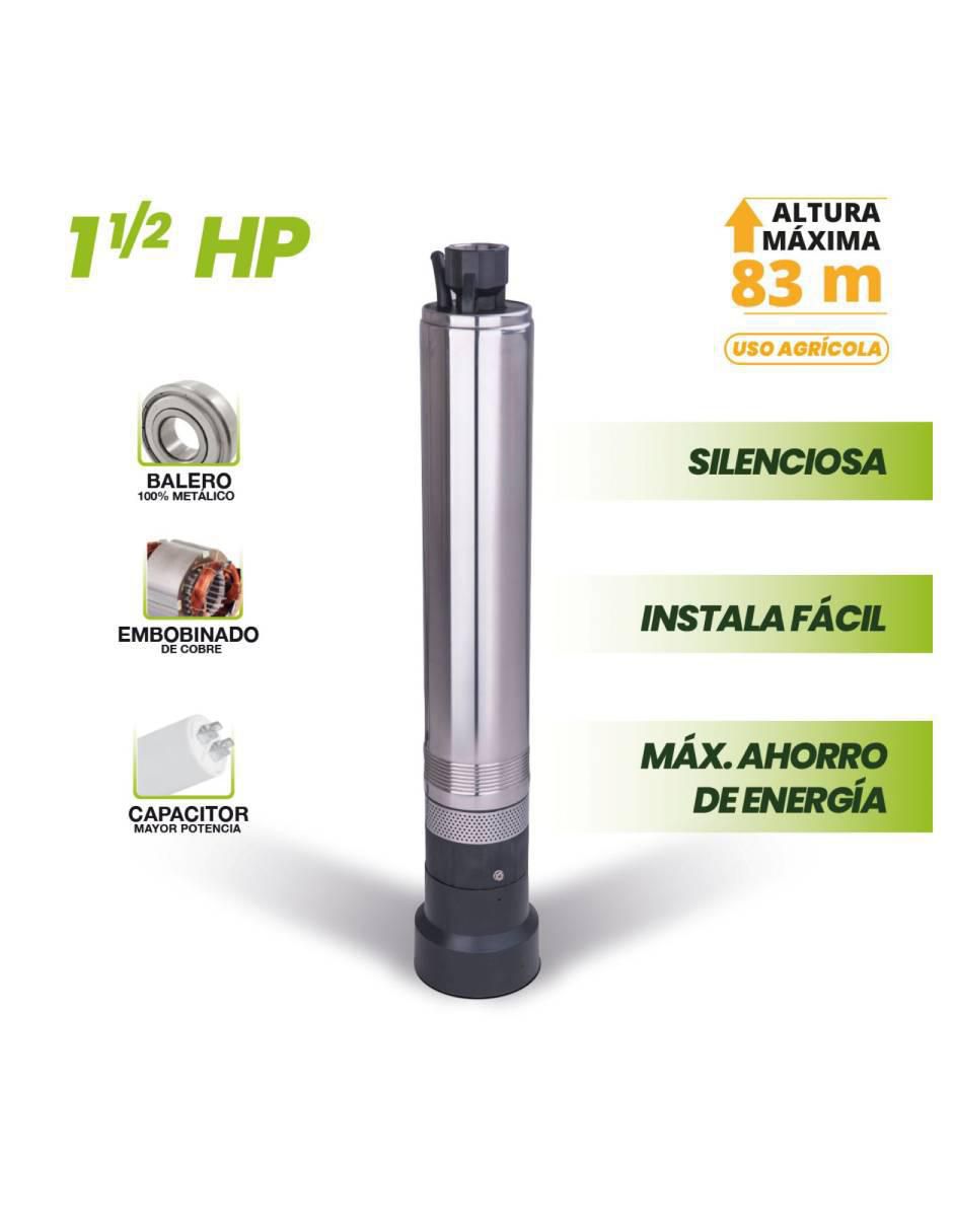 Bomba de agua sumergible 1 1/2 HP 3