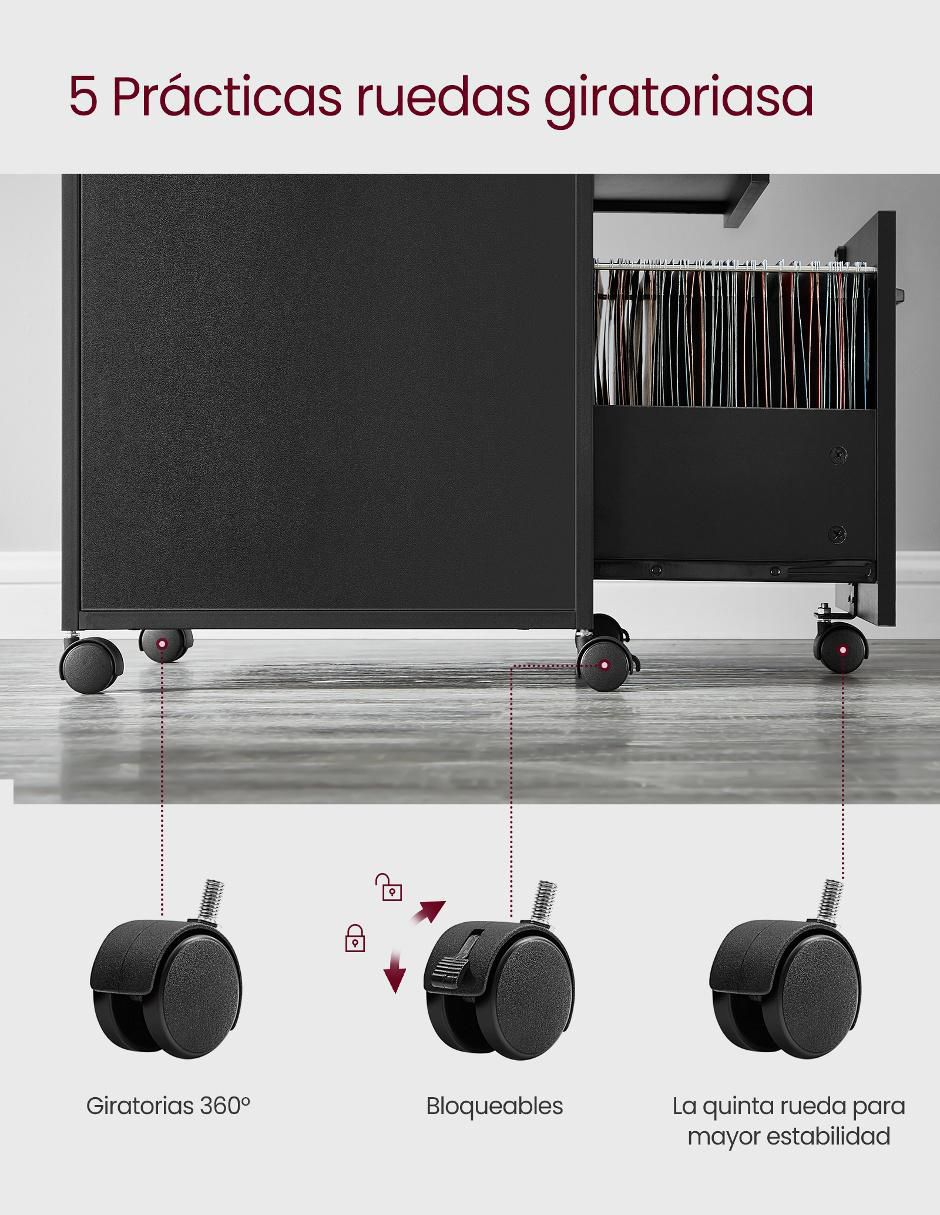 Gabinete superior armable Bostor de madera con metal 3
