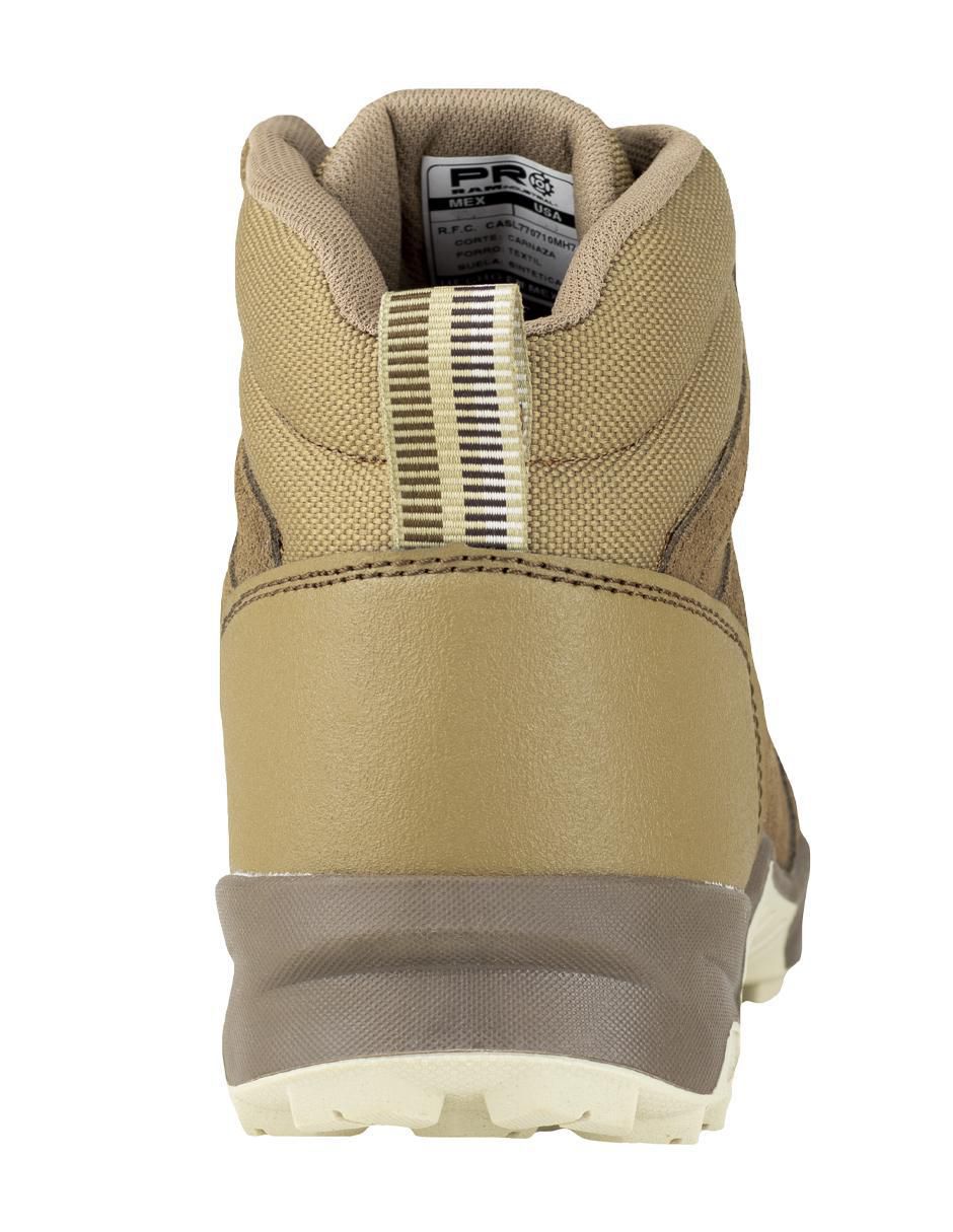 Bota industrial de cuero y tela 5