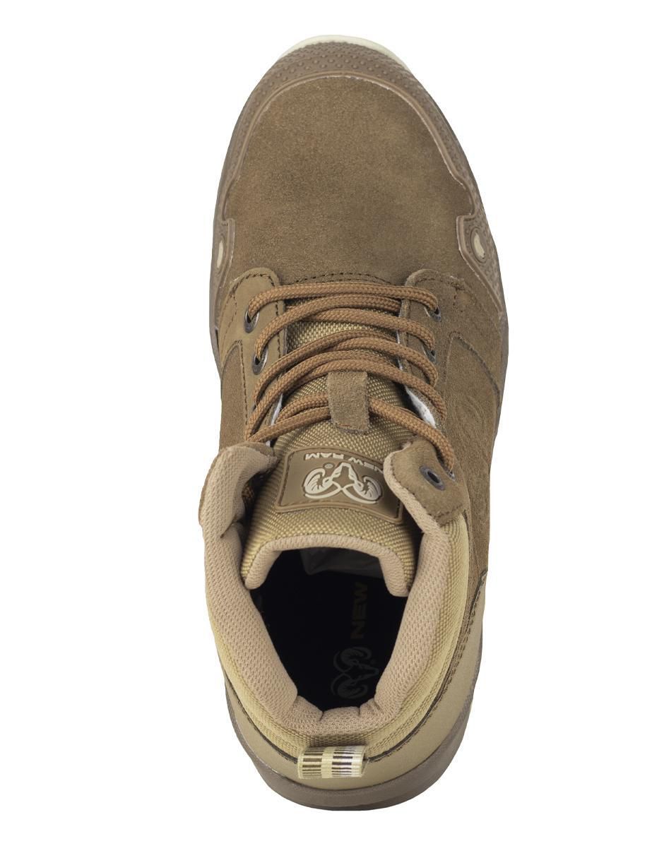 Bota industrial de cuero y tela 6
