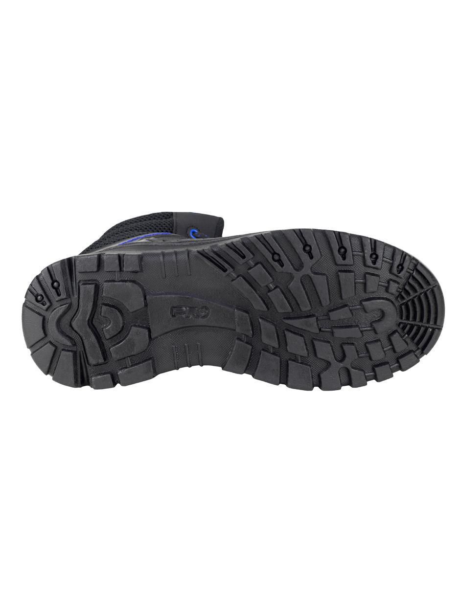 Bota industrial de cuero y tela 4