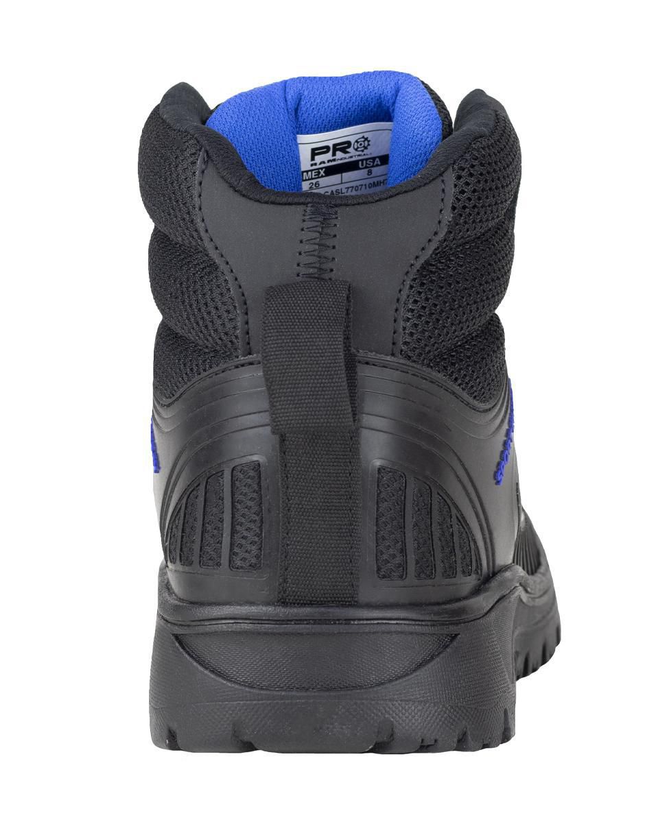Bota industrial de cuero y tela 5