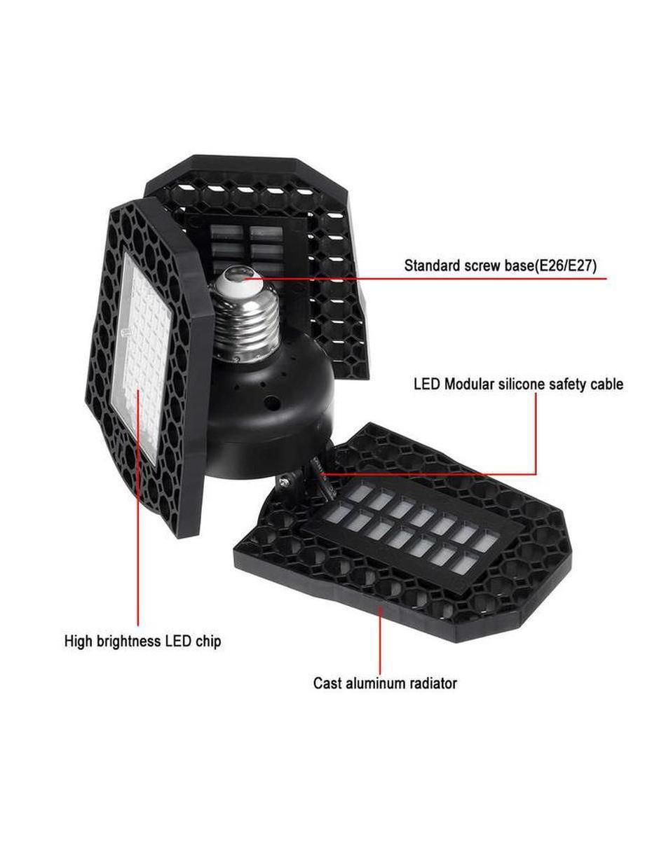 Serie de focos LED mxhyh-001 con 3 focos 2