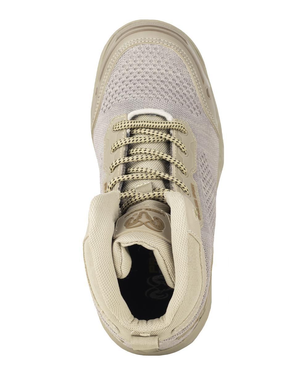 Bota industrial de cuero y tela 6