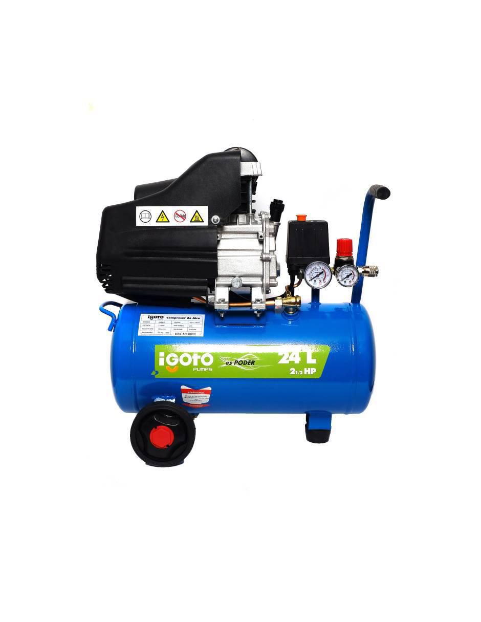 Compresor 24 l 2 1/2 hp Compresor 24 l 2 1/2 hp