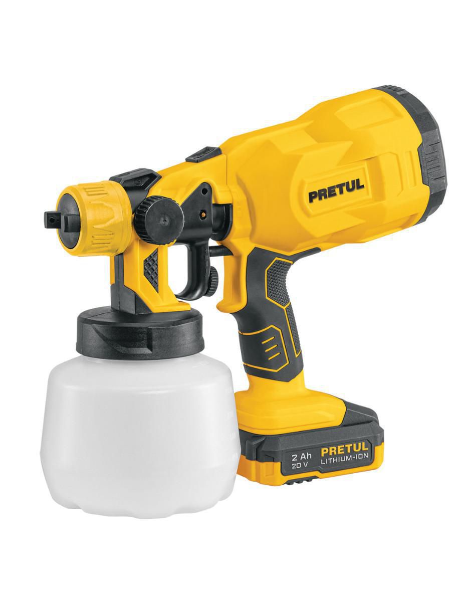 Pistola para pintar inalambrica de 20 v Pistola para pintar inalambrica de 20 v