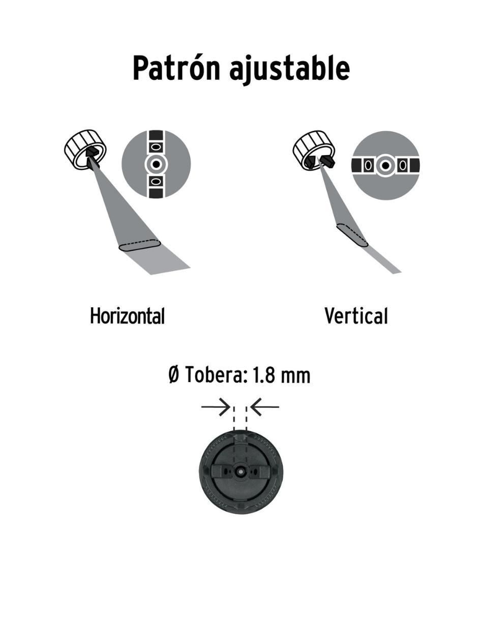 Pistola para pintar inalambrica de 20 v 3