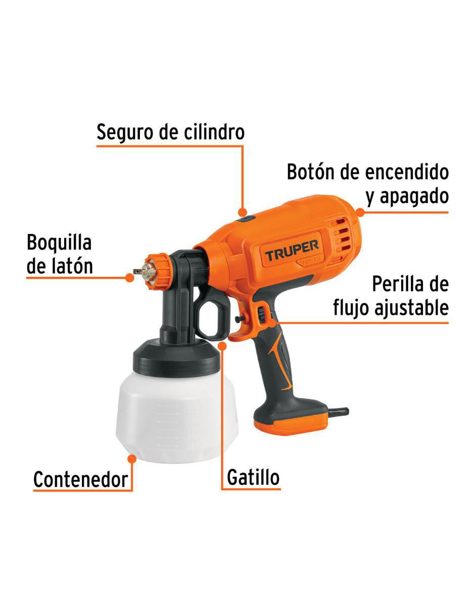 Pistola para pintar ligera 2