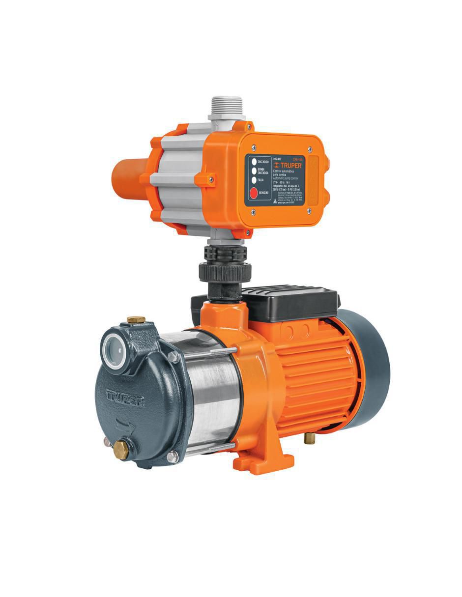 Bomba de agua multietapas 1/2 HP