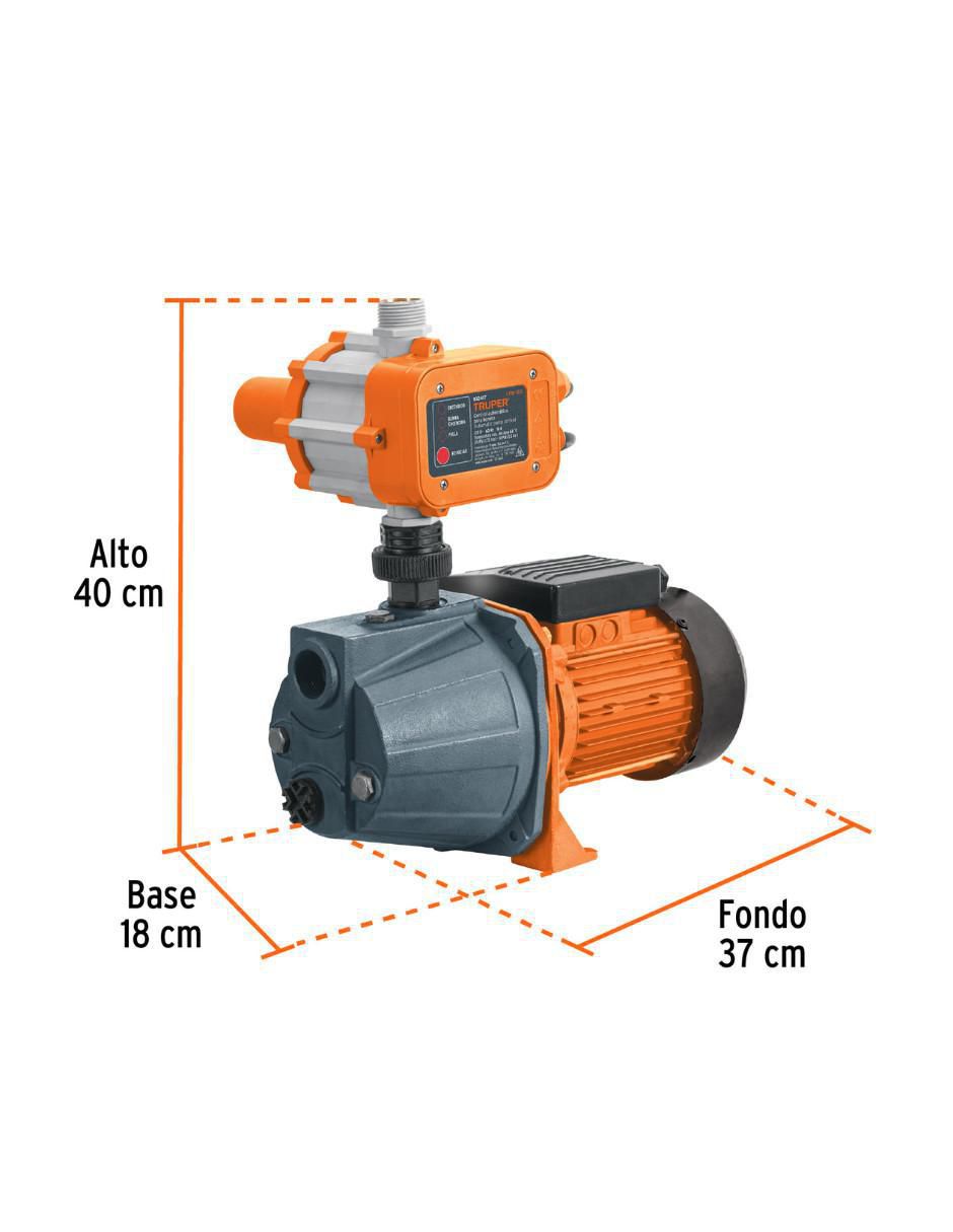 Bomba de agua jet 1 HP 3