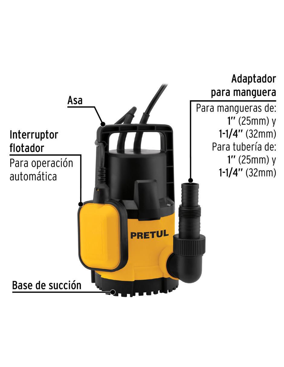 Bomba de agua sumergible 1/2 HP 2