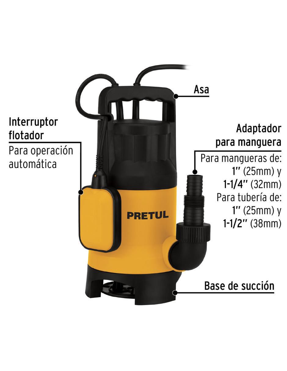 Bomba de agua sumergible 1 1/2 HP 2