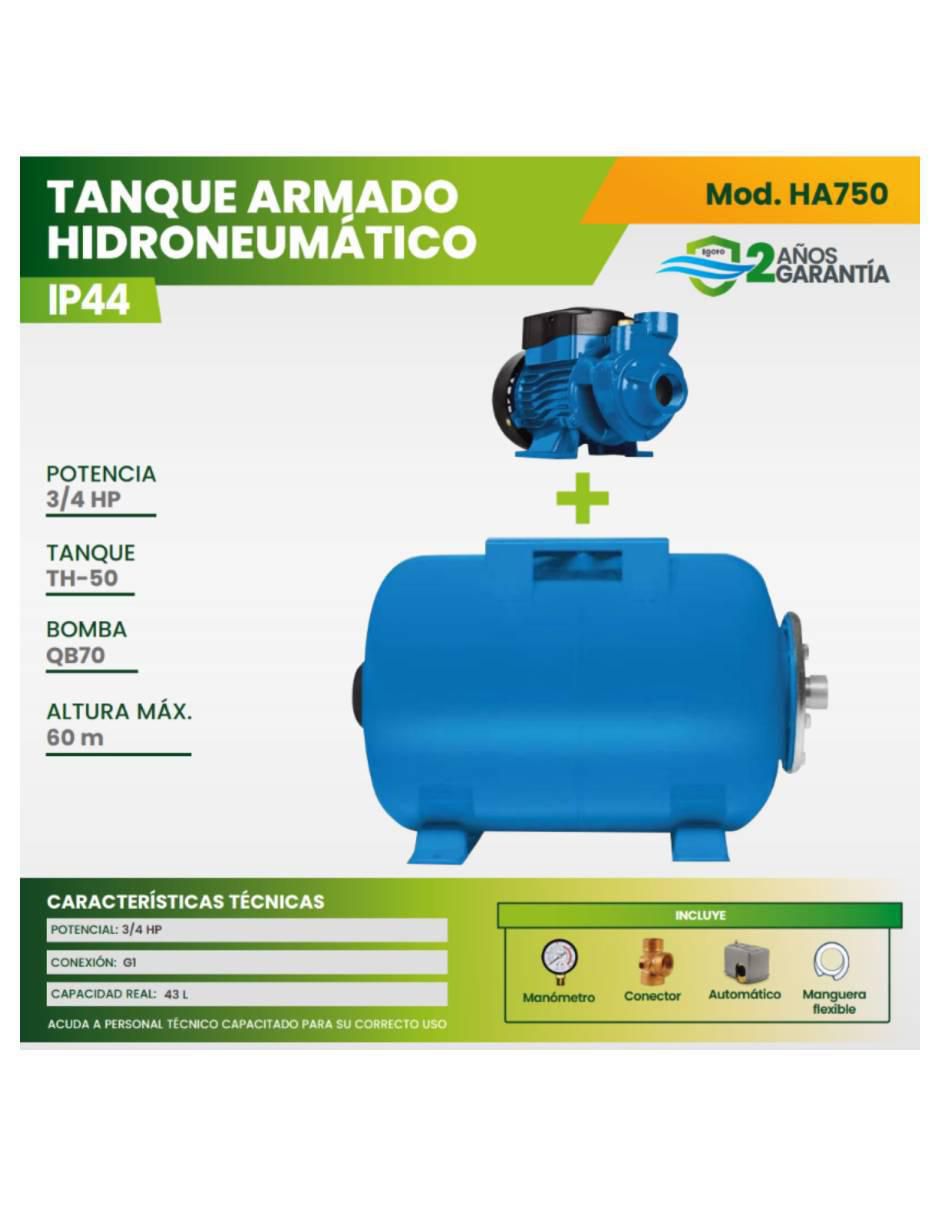 Equipo hidroneumático de 110 V 7